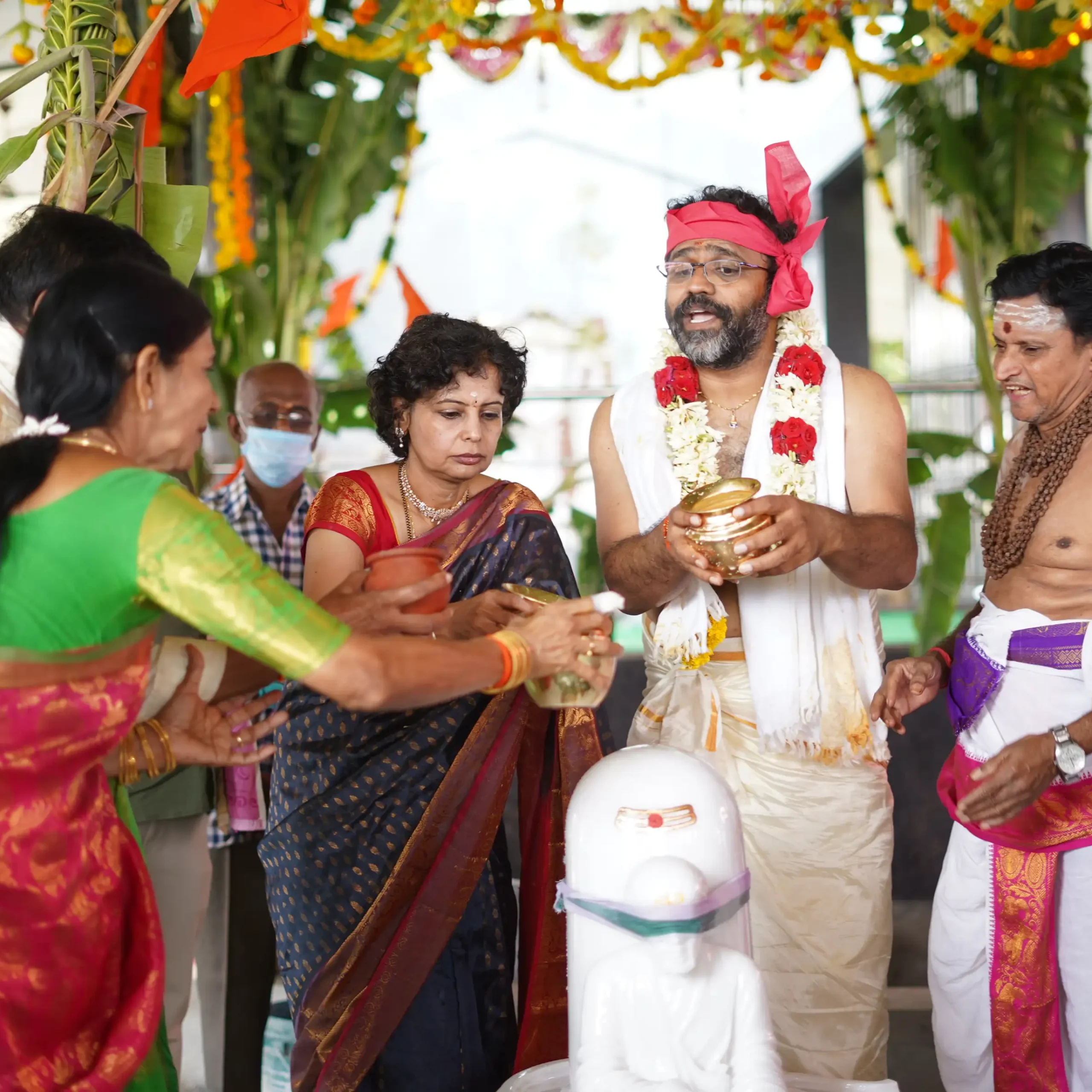 Cultural Festivities at Temple